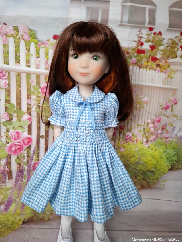 Платье для кукол Heidi Plusczok, Ruby Red