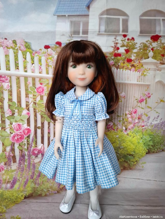 Платье для кукол Heidi Plusczok, Ruby Red (фото 4)