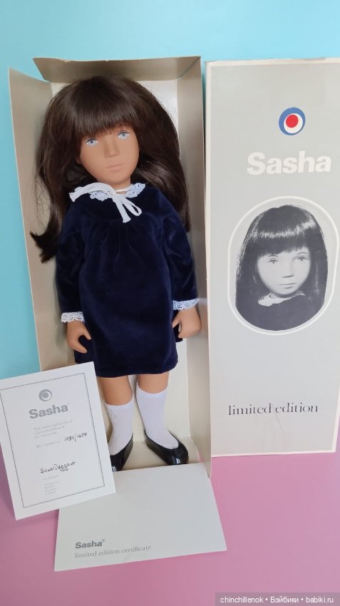 Сашенька в бархате Velvet Sasha doll Morgenthaler