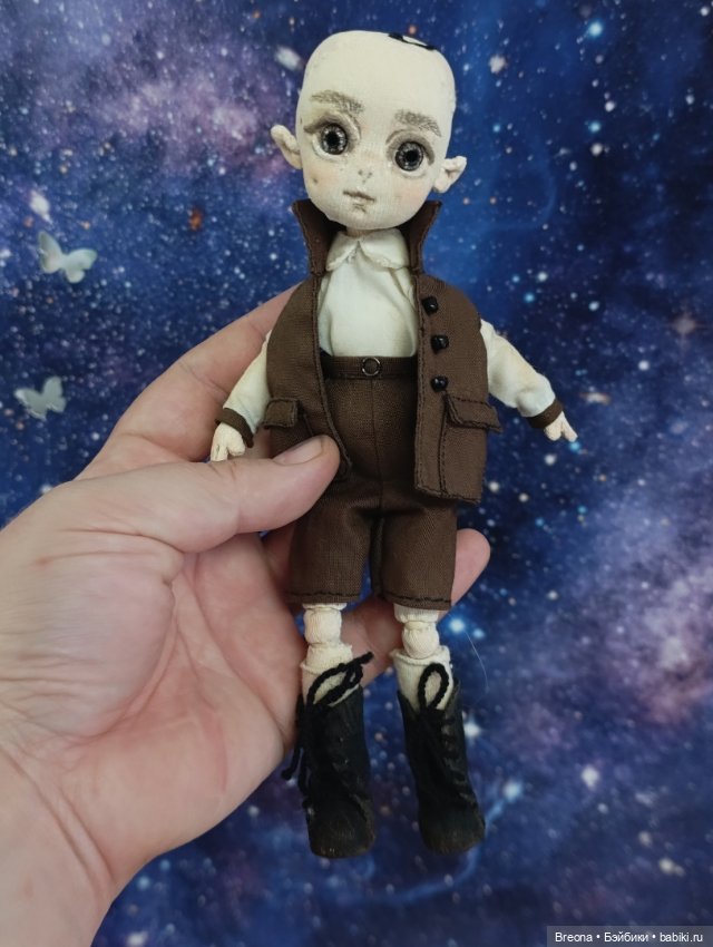 Мальчик боровик — Авторские куклы (фото 3)