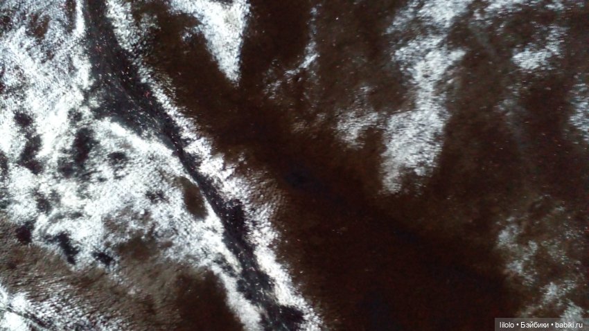 Большой отрез винтажного бархата плюша (фото 2)