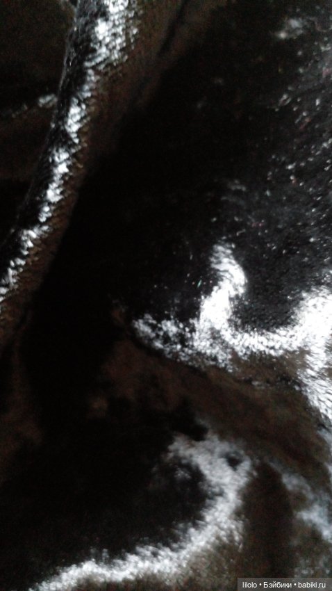 Большой отрез винтажного бархата плюша (фото 3)