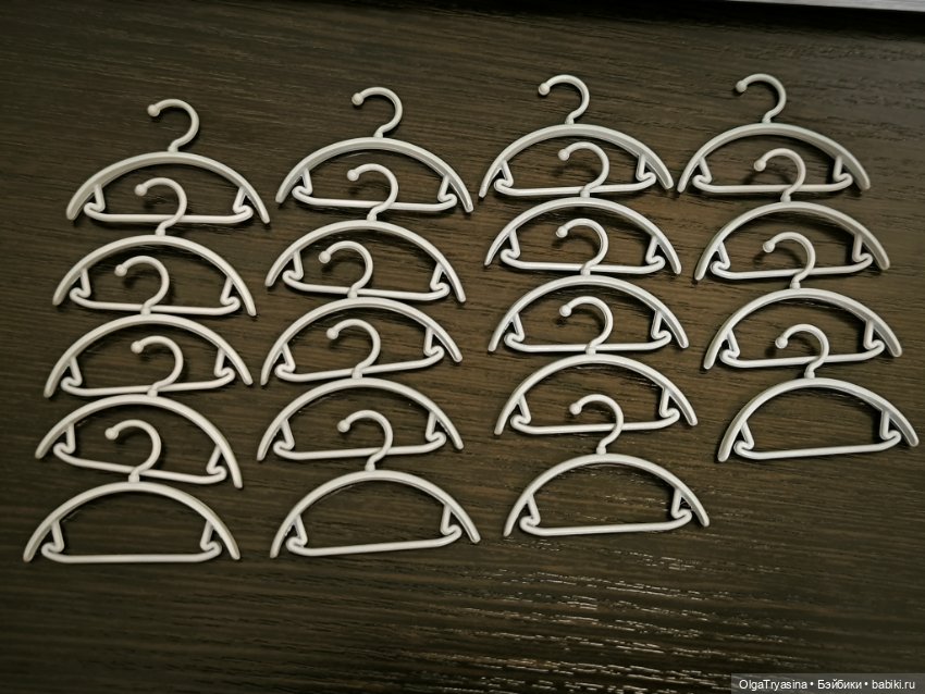 Вешалки (плечики) для кукольной одежды (фото 3)