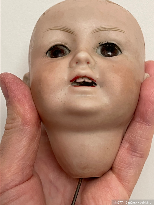 Антикварная голова OB — Антикварные куклы (фото 5)