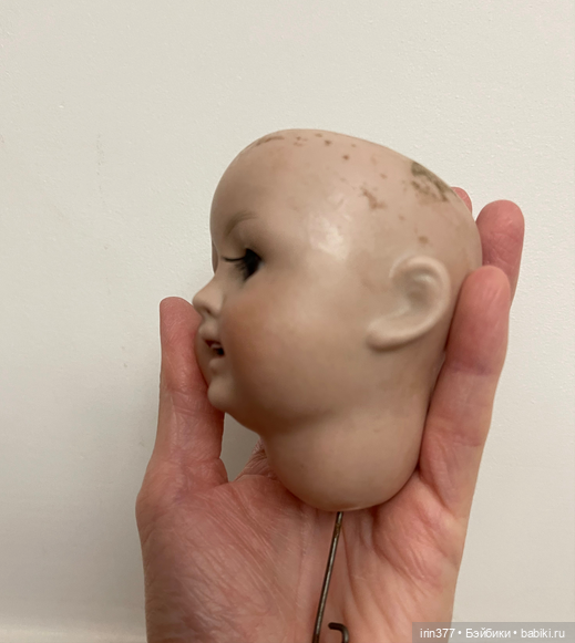 Антикварная голова OB — Антикварные куклы (фото 3)