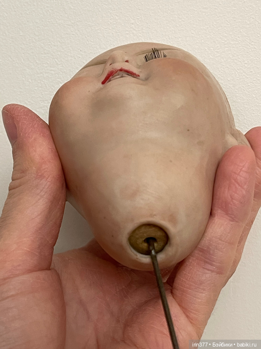 Антикварная голова OB — Антикварные куклы (фото 6)