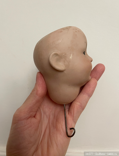 Антикварная голова OB — Антикварные куклы (фото 2)