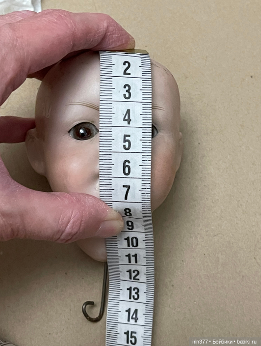 Антикварная голова OB — Антикварные куклы (фото 10)