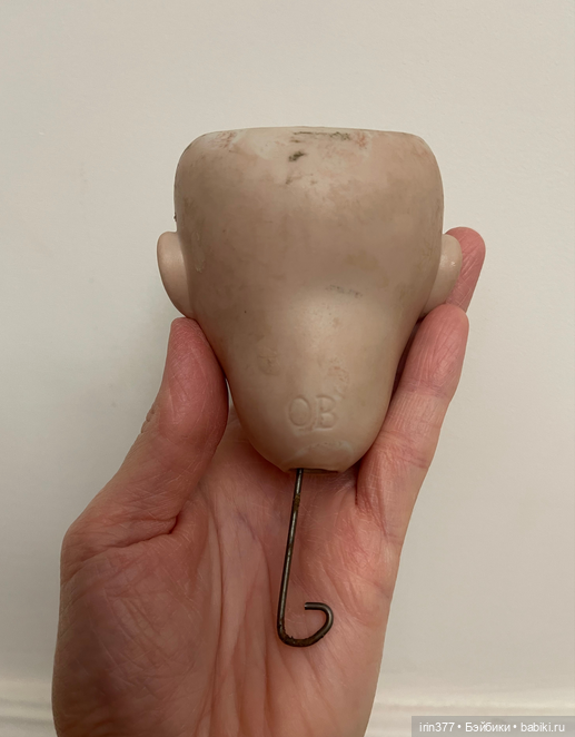 Антикварная голова OB — Антикварные куклы (фото 4)