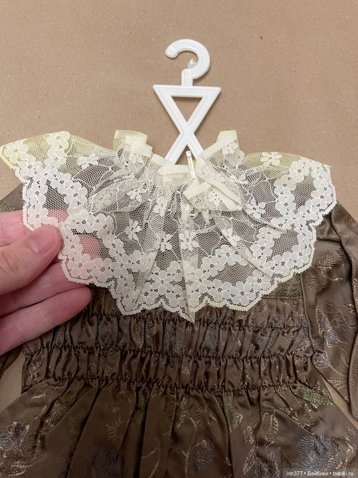 Платье для антикварной, винтажной или любой другой куклы (фото 6)