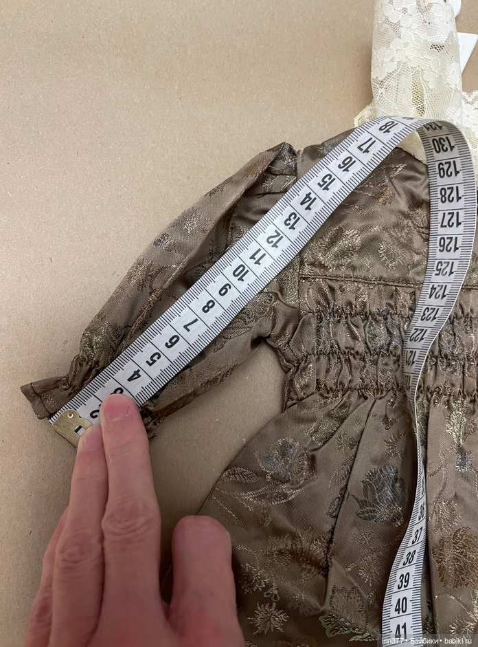 Платье для антикварной, винтажной или любой другой куклы