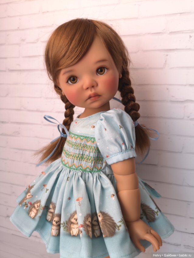Платье с буфами для BB Meadowdolls (фото 2)