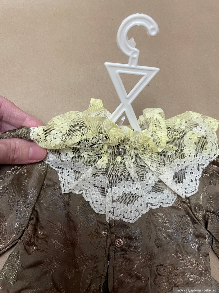 Платье для антикварной, винтажной или любой другой куклы (фото 5)