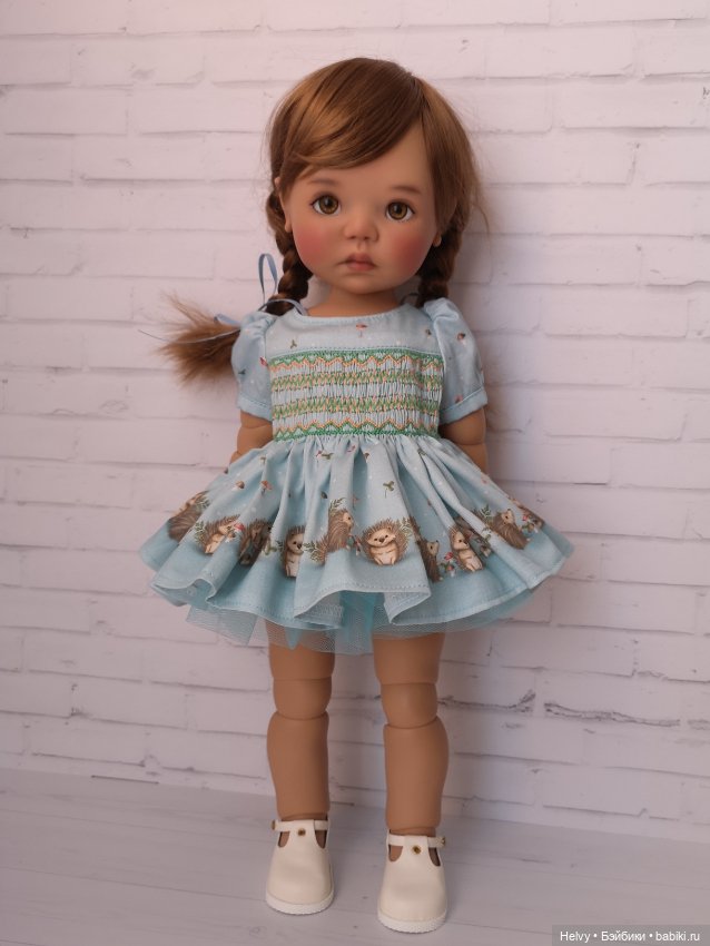 Платье с буфами для BB Meadowdolls (фото 5)