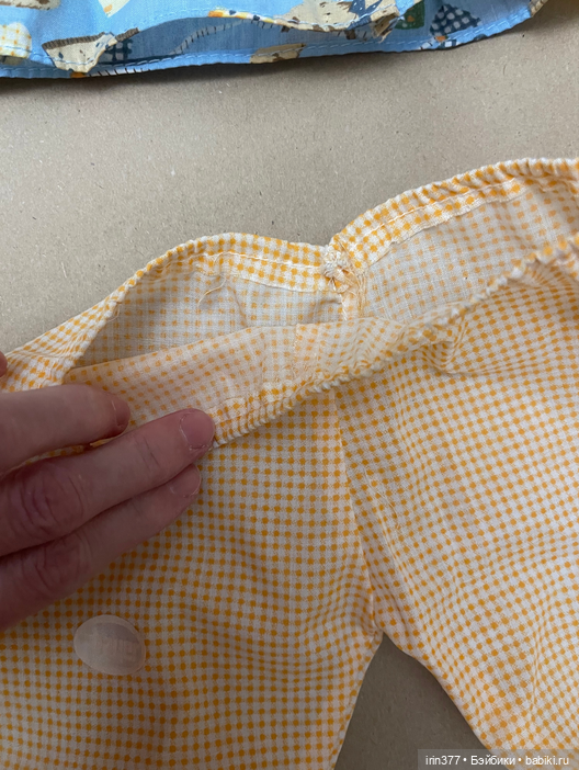 Костюм хлопковый фабричный для куклы или мишки (фото 3)