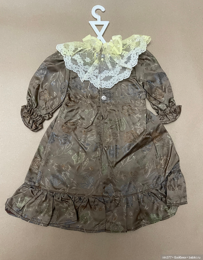 Платье для антикварной, винтажной или любой другой куклы (фото 2)