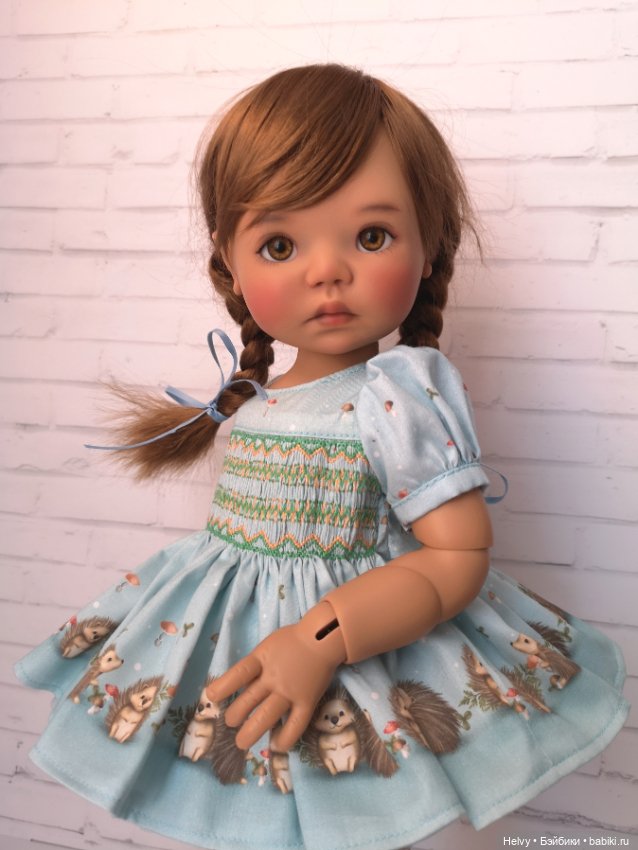 Платье с буфами для BB Meadowdolls (фото 6)