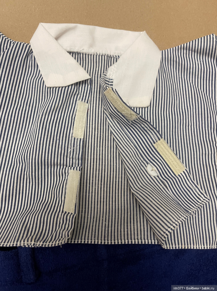 Костюм для антикварной, винтажной или любой другой куклы, медведя (фото 3)