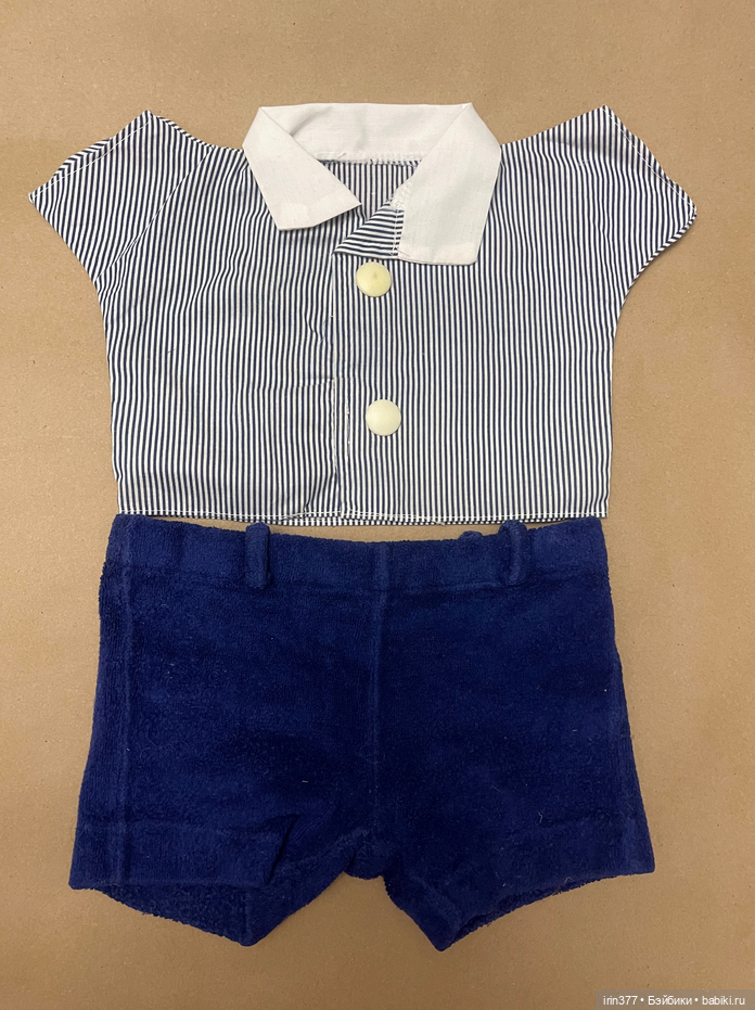 Костюм для антикварной, винтажной или любой другой куклы, медведя