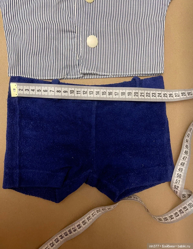 Костюм для антикварной, винтажной или любой другой куклы, медведя (фото 6)