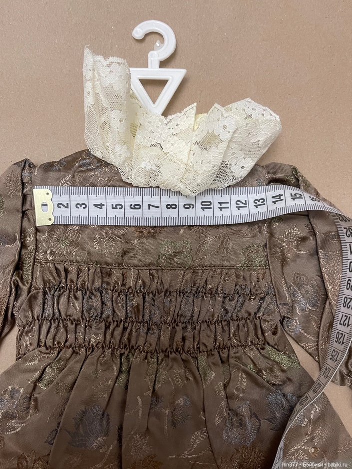 Платье для антикварной, винтажной или любой другой куклы (фото 9)