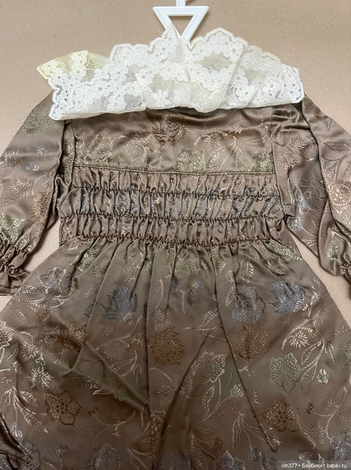 Платье для антикварной, винтажной или любой другой куклы (фото 4)