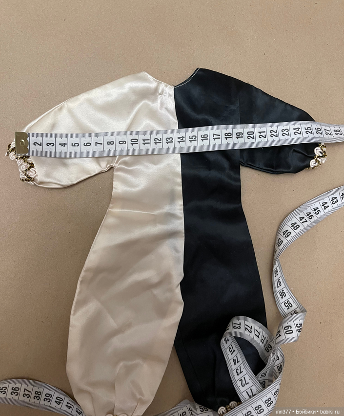 Костюм цирковой для антикварной, винтажной или любой другой куклы, медведя (фото 7)