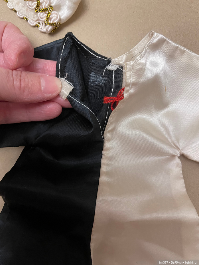 Костюм цирковой для антикварной, винтажной или любой другой куклы, медведя (фото 5)