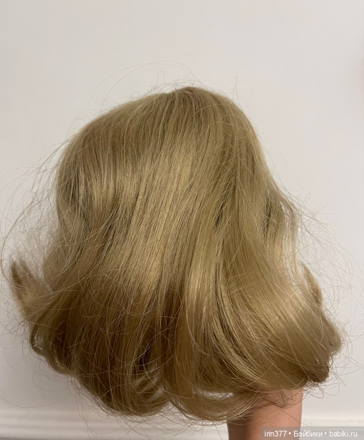 Парик для антикварной, винтажной или любой другой куклы в упаковке, с каталогом (фото 3)