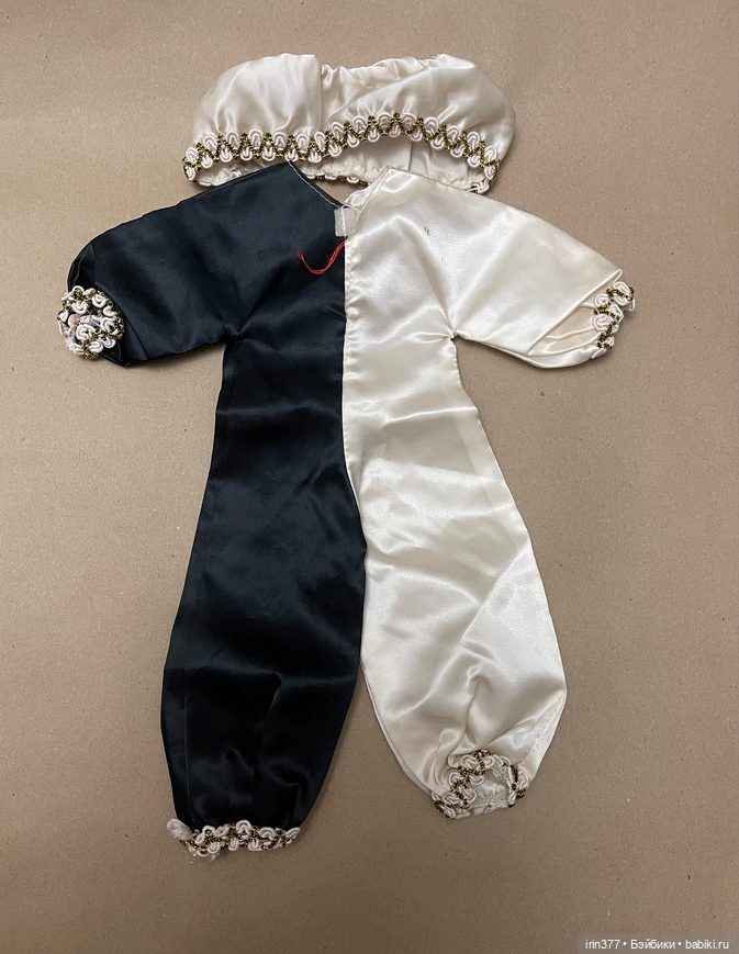 Костюм цирковой для антикварной, винтажной или любой другой куклы, медведя (фото 2)