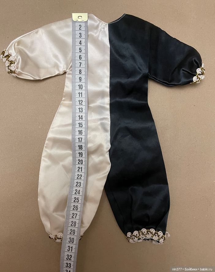 Костюм цирковой для антикварной, винтажной или любой другой куклы, медведя (фото 6)