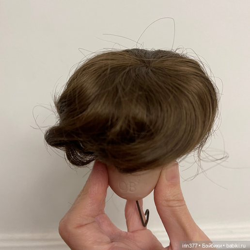 Парик для антикварной, винтажной или любой другой куклы (фото 4)