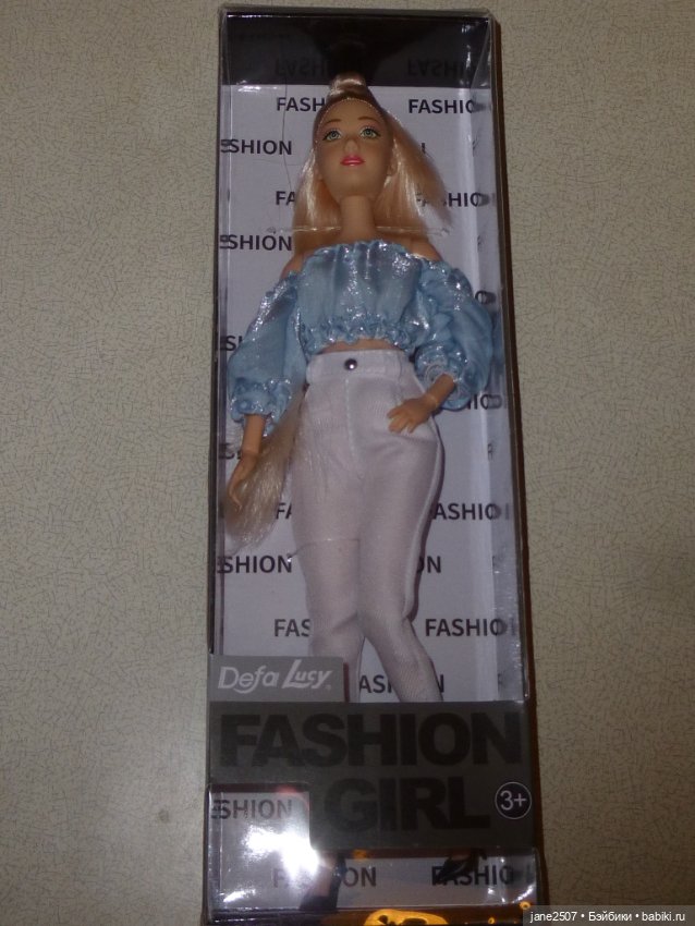 Шарнирная Defa Lucy блондинка - Джинсовая коллекция - размер Барби - NRFB