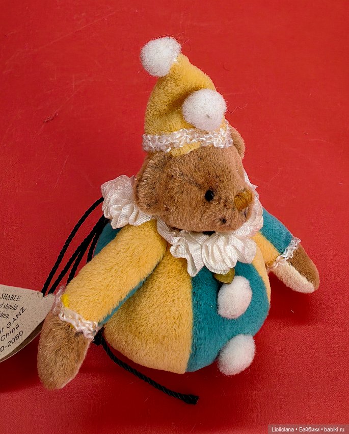 Мишка неваляшка Рональд от Ganz США миниатюра (фото 7)