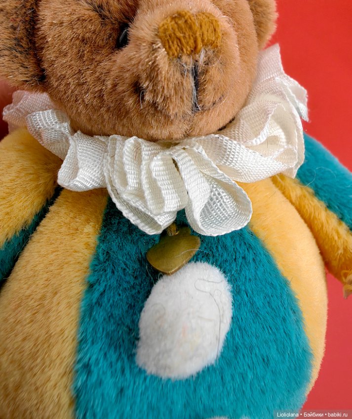 Мишка неваляшка Рональд от Ganz США миниатюра (фото 6)