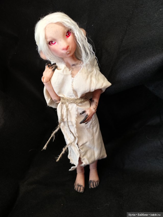 Радиационная мышь,авторская бжд кукла (фото 5)