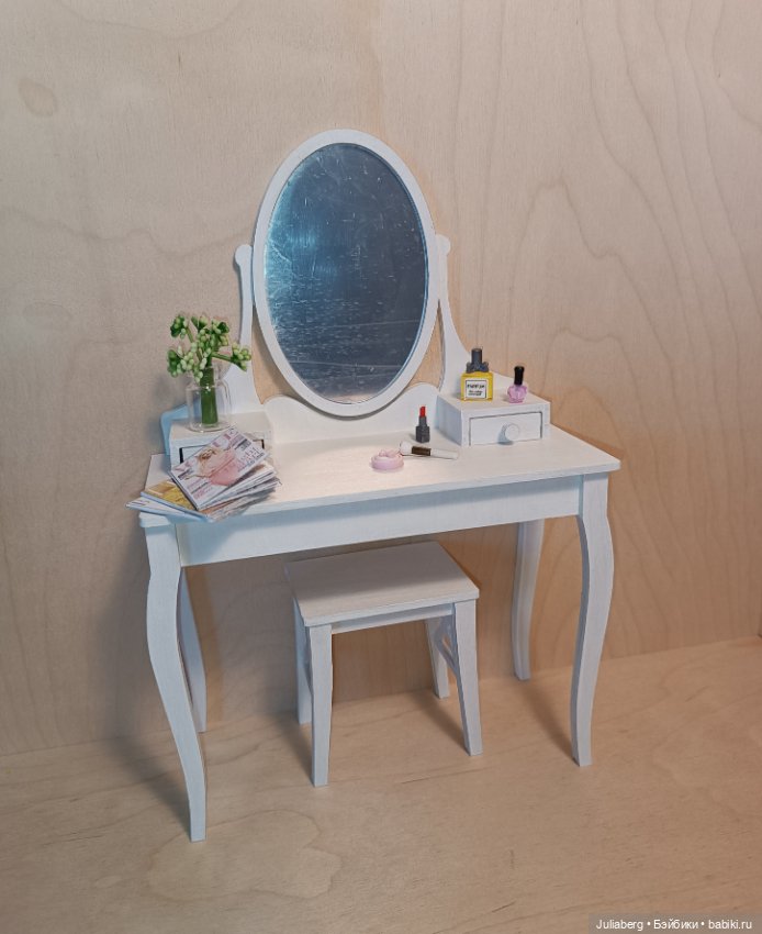 Трюмо для кукол формата 1:6 Barbie Барби (фото 2)