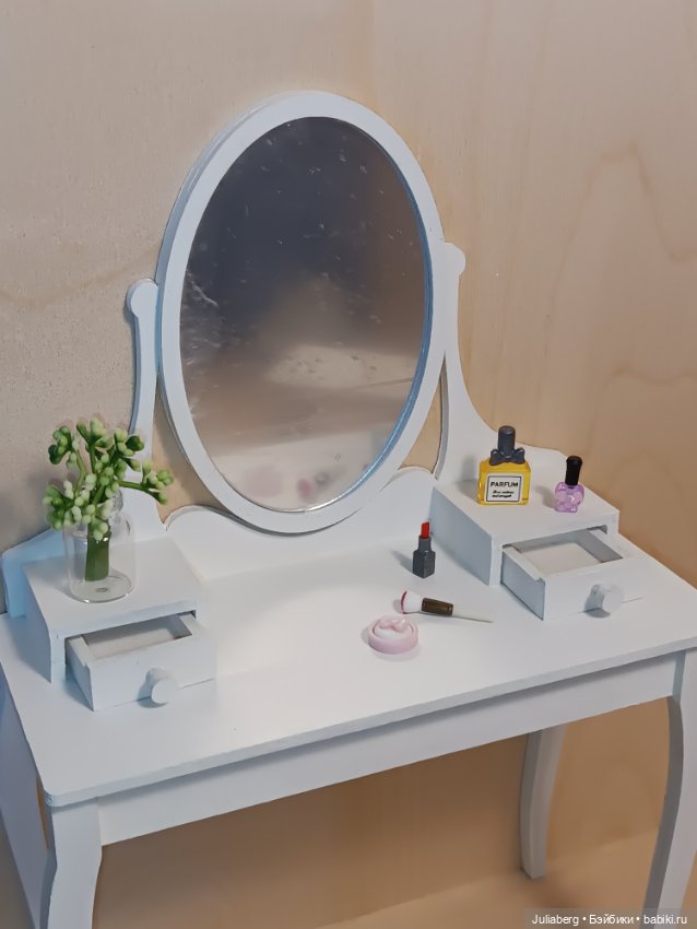 Трюмо для кукол формата 1:6 Barbie Барби (фото 4)