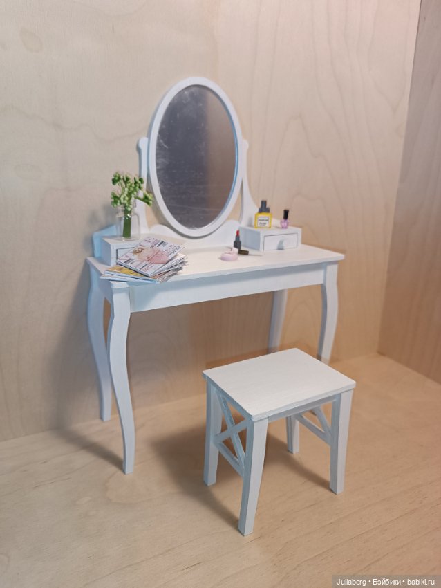 Трюмо для кукол формата 1:6 Barbie Барби (фото 3)