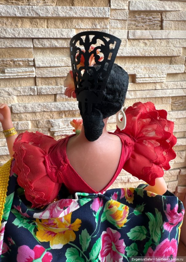 Кукла - испанка, 45 см — Коллекционные фигурки (фото 5)