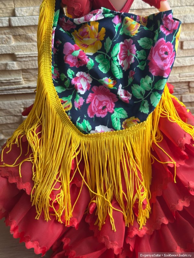 Кукла - испанка, 45 см — Коллекционные фигурки (фото 7)