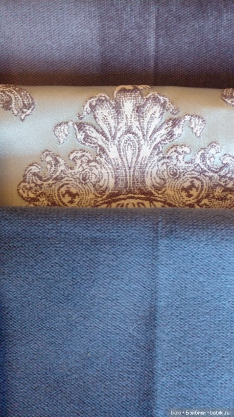 Лоты мебельной ткани для обивки кукольной мебели (фото 3)