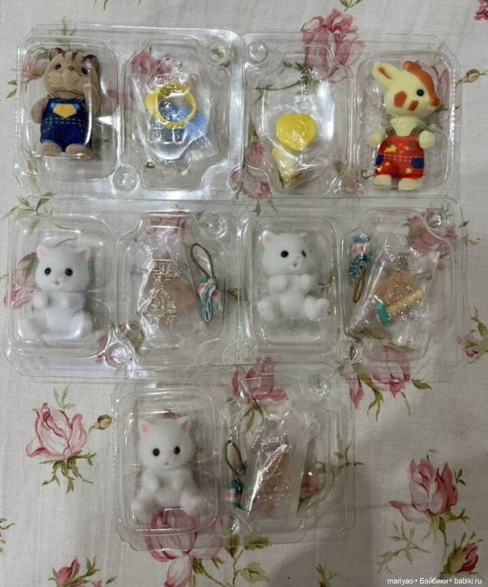 Новая коллекция сюрприз пакетики Sylvanian families строители (фото 2)