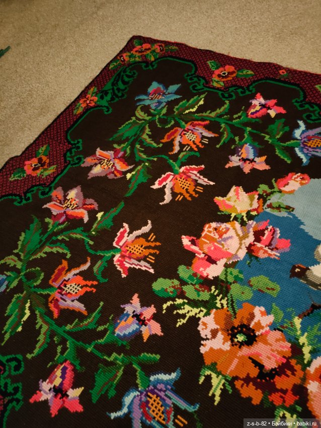 Антикварная вышивка в кукольный интерьер (фото 3)