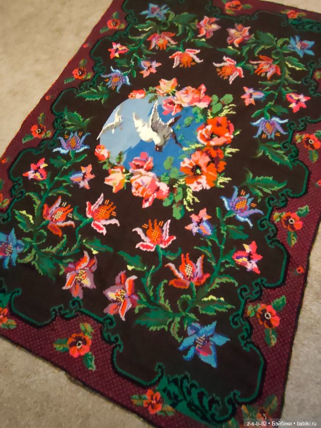 Антикварная вышивка в кукольный интерьер (фото 8)