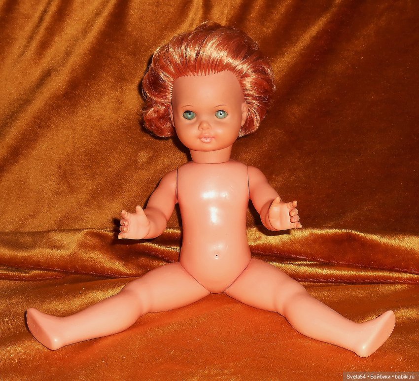 ГДР. Кукла номерная. Рыжая (фото 4)