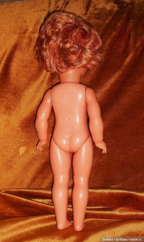 ГДР. Кукла номерная. Рыжая (фото 3)