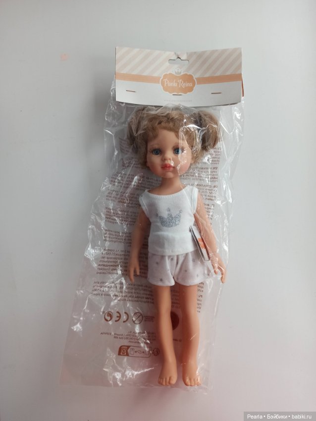 Карла с хвостиками Paola reina (32 см)