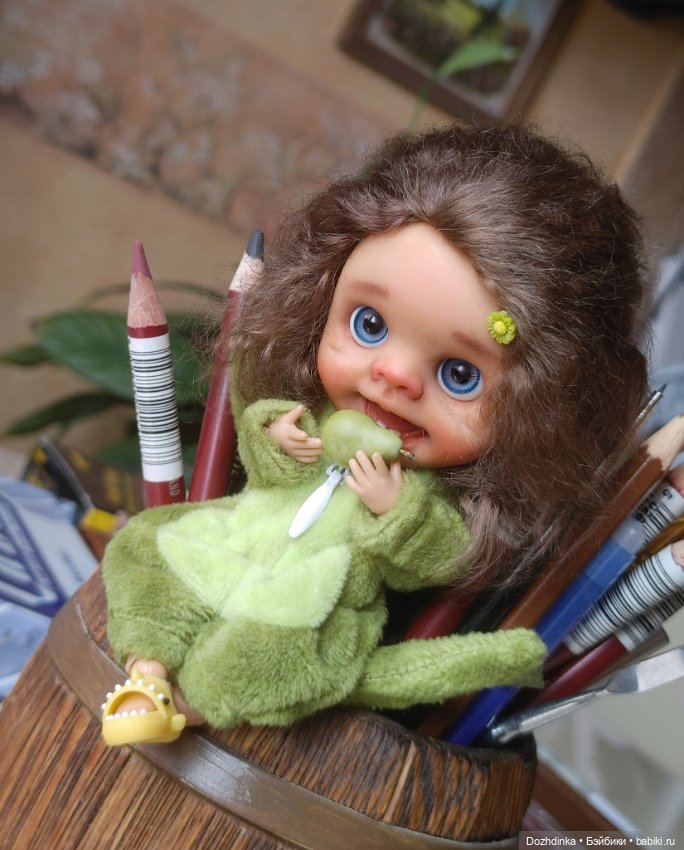 Маленькая куколка obitsu11 (фото 5)
