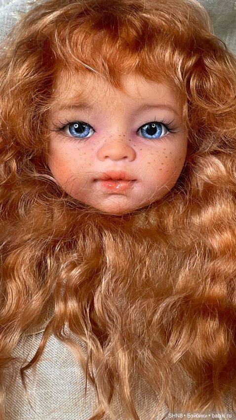 Хуаночка ооак в паричке — ООАК (кастом куклы) (фото 3)